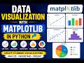 🚀 Data Visualization with Matplotlib in Python | Line, Bar, Scatter & Pie Charts Explained