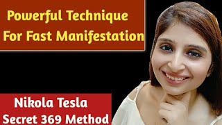 How To Use Nikola Tesla Divine Code 369 To Manifest Fast. 369 Manifestation Method. Tesla Code 369