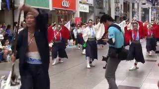 高知よさこい祭り2016　本祭二日目　ちかもり　帯屋町演舞