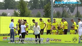 Impressionen des BVB-Teamshootings in Brackel