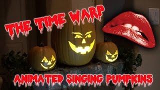 Time Warp Pumpkins - Animated projected effect - Rocky Horror Picture Show