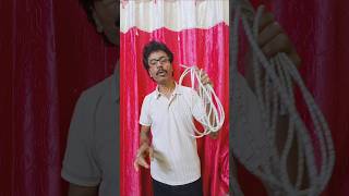 Easy Rope Magic #magic #tutorial #shorts