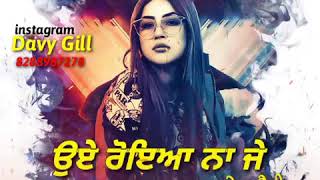 Veham -- Shehnaz Kaur Gill || Whatsapp Punjabi Status || Davy Gill