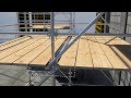 Scaffold Platform Dimension Requirements Preview - Lesson 11