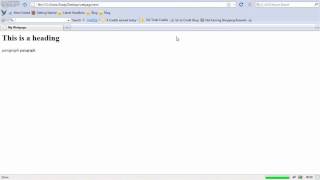 HTML Tutorial - 2 - Formatting and Styling Text