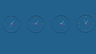 Create live clock using html, css, javascript.