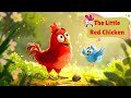 Little Red Chicken And Blue Bird| Short Stories For Kids #wiserkidsstories #kidsstories