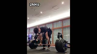 직장인 230kg 체중 3배 데드리프트