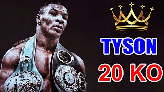 Mike Tyson - TOP 20 BEST KNOCKOUTS [FULL HD]