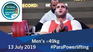 Men’s up to 49kg | 2019 WPPO Championships