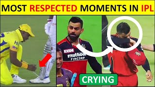 Top 8 IPL Most Respectful & Emotional Moments Ever | IPL 2021 | Virat kohli,MS dhoni,csk celebration