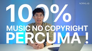 Cara dapat music / lagu percuma copyright free untuk youtube