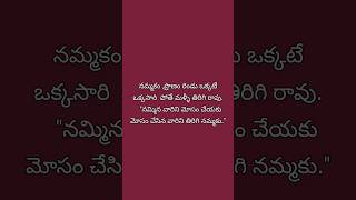 నమ్మకం, ప్రాణం రెండూ  ఒకటే ఒక్కసారి పోతే మళ్ళీ తిరిగి....#mla