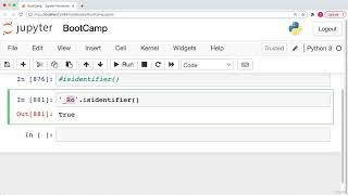 022 Python String isIdentifier