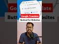 Google Translate Widget for Website 🔥