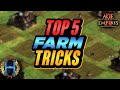 Top 5 Farm Tricks You Might Not Know About | AoE2