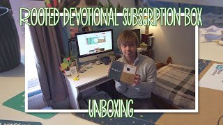 Bible Society Rooted Devotional Subscription Box unboxing