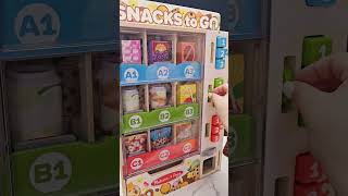 Melissa \u0026 Doug Snacks To Go Vending Machine 🪙 #asmr #melissaanddoug