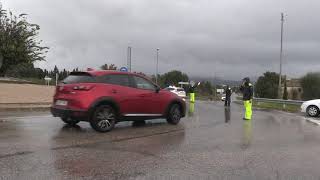 #SoAmbient Diverses carreteres tallades al Baix Ebre i el Montsià pels forts aiguats