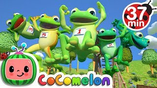 Five Little Speckled Frogs + More Nursery Rhymes & Kids Songs - CoComelon