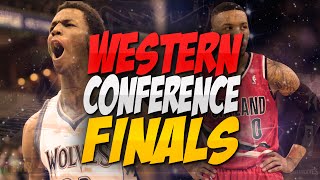 NBA 2K15 Timberwolves MyGM Ep.11 - Western Conference Finals