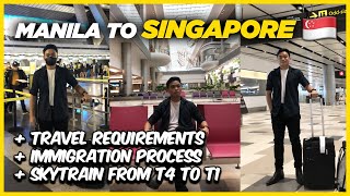 Flying from Manila to Singapore 🇸🇬 Travel Requirements + Immigration Process | Lost Furukawa