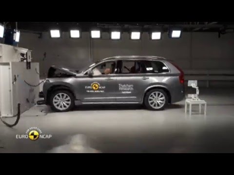 Volvo Xc90 Crash Test Youtube