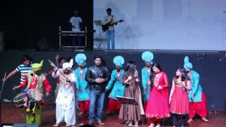 (Show with mubarak kuwaiti singer)SHAAN E PUNJAB BHANGRA GROUP IN KUWAIT 99169488