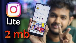 Instagram Lite Released for Sri Lanka - 2MB