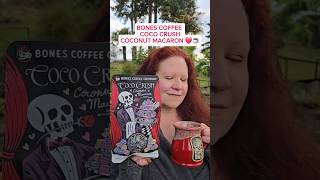 Bones Coffee NEW Coco Crush Coconut Macaron Coffee  #bonescoffee #coffee #flavoredcoffee  #gifted