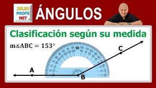 Clasificación de los ángulos según su medida