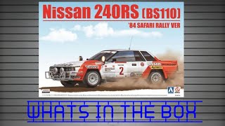 What's In The Box,  Nissan 240RS 84 safari, Beemax Models