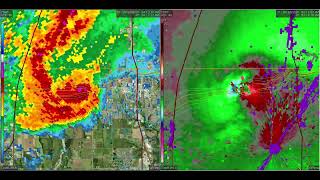 2013 Moore, Oklahoma Tornado TDWR Radar Loop