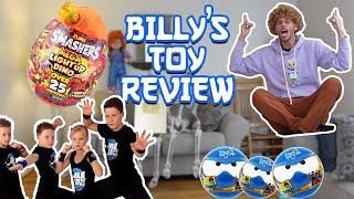 Billy's Toy Review 🔥 Zuru Dino Smashers/Ninja Kids Mystery Ball
