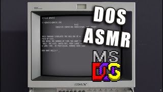 [ASMR Programming] - DOS - Dice roller for QBASIC - No Talking