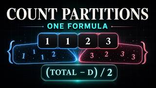 Count Partitions With Given Difference: The DP Reduction Everyone Should Know
