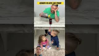 kenapa ya kok gak penuh gelasnya #shortvideo #viralvideos #funny