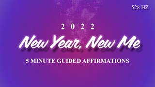 2022 Transformative New Years Affirmations✨🎊 | 5 min Guided Affirmations