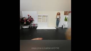 UNBOXDAILY : Barbie doll dress, doll stand unboxing - Barbie and me