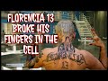 CENTINELA STATE PRISON..FLORENCIA 13 WORKING FOR TOTO SMASHED A SAN DIEGO SURENO’S FINGERS😳👀