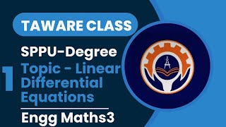 Linear Differential equation - General Method - Engineering Maths-3