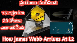 The Journey of James Webb To L2 | in Telugu | Webb Arries At L2 | Science | Space | Our Universe