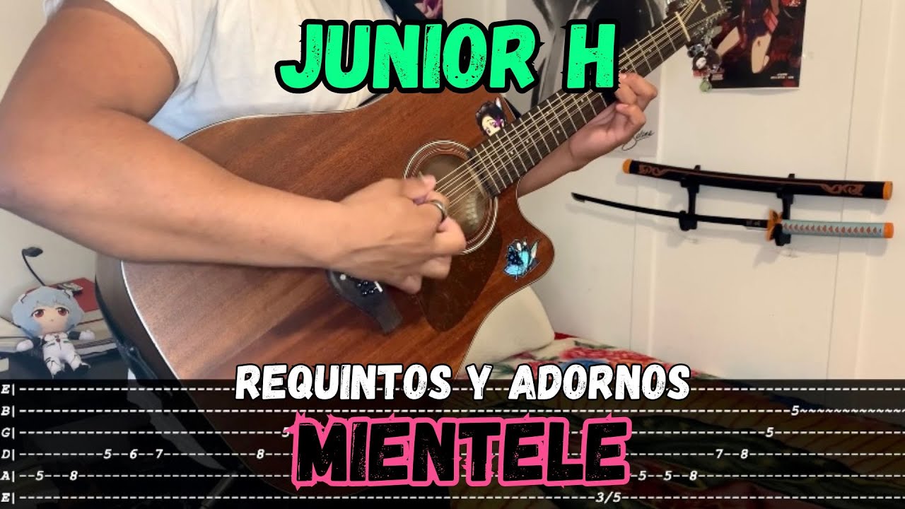 Tabs Mientele Junior H Tutorial Requintos Adornos Guitarra