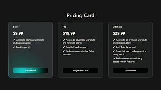 Glowing Card Hover Effect On MouseMove Html, Css, JavaScript..