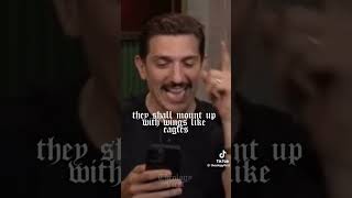 Andrew Schulz Reads Isaiah 41:10 🗣📖❤️✝️🙏🙌❗️ #jesus ##christianity #jesuschrist #bible #hallelujah