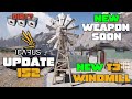 Icarus Week 152 Update! NEW T3 Windmill for Processing & Dirt Resource Pack + NEW Weapon Next Week!