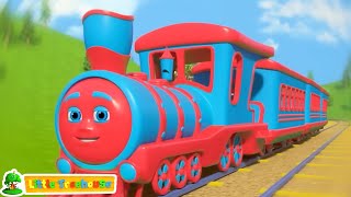 The Wheels On the Train, Taxi & More Vehicle Songs & Rhymes for Kids