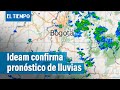 Ideam confirma pronóstico de lluvias por la tarde en varias ciudades del país | El Tiempo