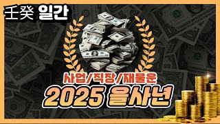 2025 을사년 임계수 재물운/사업/직장운