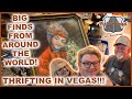 BIG FINDS FROM AROUND THE WORLD!!! THRIFTING IN LAS VEGAS! Join the Journey on Picker Road!